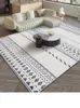 Tapis Nordic Ins Light Luxe Salon Tapis Et Tapis Moderne Minimaliste Chambre Maroc Rayé Table Basse Plancher De Chevet MatCarpets