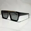 Lunettes de soleil 2022 1 1 Millionnaires Sunglases hommes femmes 1502W plein cadre lunettes de soleil design vintage MILLIONAIRE Black Logo Made 1970