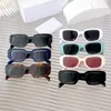 Top de la mejor calidad Gafas de sol diseñadora de estilo de estilo Miradoras de estilo espejo de gafas de sol enmarcadas con anteo