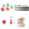 10pcs/lot Diy Eyes Loose Bead for Jewelry Bracelets Necklace Hair Ring Making Accessories Crafts Ceramic Kids Handmade Beads