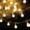 Strings 40 Led Christmas Tree Garland String Xmas Decoration Outdoor Ball Curtain Navidad Fairy Holiday Lights EU PlugLED