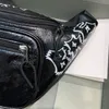 7A Quality Waist Bags Bumbag Handbags Purse Men Women Leather Sport Runner Fanny Pack Belly graffiti Waists Bum Bag Fitness Runnin255i