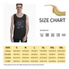 Herrtankstoppar Cardano 3 Top Shirt Chainlink Vest Men Set Humor Graphic Creative Sleeveless Garmentmen's