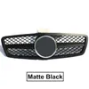 4 färger främre luftintaggaller för Benz C-Class W203 2000-2006 C63 ABS Material Car Mesh Grille Car Styling