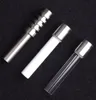 Rökning Tillbehör Byte Tråd 510 Quartz Titan Keramiska Tips Naglar för vattenrör DAB Rig Micro Nectar Collector Kit