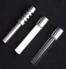 DHL Smoking Mini Nectar Collector Kit 510 Thread Quartz Ceramic Titanium Tip Vervanging Nagels voor Bongs DAB RIGS