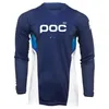 RCC POC OUTDOOR ANTI-UVクイックドライメンズUPF 50長袖TシャツSun Protect Skin Fishing Hiking Sun Block Shirts Tops Men 220630