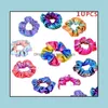 Haarschmuck Werkzeuge Produkte Neue Damen Veet Elastic Scrunchie Scrunchy Haarbänder Kopfband Pferdeschwanzhalter Mittlere Größe Drop Lieferung 20