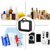 Kosmetische Taschen Koffer Reisen klarer Make -up -Beutel Organizer transparent PVC Kosmetikerin Schönheit Beauty Toiletten Make -up -Waschbagcosmetik