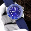 Sapphire Męski Zegarek 2813 Maszyna 40 mm Pasek Nowy styl Wodoodporny super świetlisty stal ze stali nierdzewnej Montre de Luxe