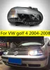 VW Golf 4 LEDヘッドランプ2004-2008ヘッドライトGTIカースタイリングLEDダイナミックターンシグナル高ビームレンズデイタイムランニングライト