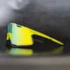 Óculos de bicicleta Nenhum Armação TR9O Lentes coloridas Óculos de sol esportivos ao ar livre 3 PCS Modelo de lente AKS5 MTB Óculos de ciclismo