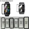 Films d'écran souple PMMA 3D, couverture complète incurvée, protecteur pour Huawei Honor Band 7 Band 6 PRO, 200 pièces/lot, sans emballage de vente au détail