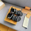 2022 Nowe designerskie sandały sandały Regulowane oddychające kapcie letnie na zewnątrz plażowe płaskie sandały bez poślizgu 35-41
