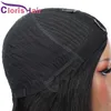 V Part Wig Natural Wavy Human Hair No Geart Out Brazilian Virgin Body Wave Hair Glueld Wigs for Black Women الكثافة الكاملة 28624042305797