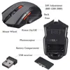 Mouse ottico wireless da 2,4 GHz Gamer Nuovo gioco Mouse wireless con ricevitore USB Mause per PC portatili da gioco