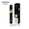 100% Originele TASTEFOG TPLUS 800 Rookwolken Wegwerp E-sigaret Voorgevuld 3 ml 11 Smaken Groothandel