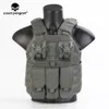 Gilet tactique SPC, armure corporelle MOLLE Airsoft, porte-plaque lourde, tir de chasse