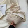 2022 neue elegante karierte PU Leder Taillenbeutel für Frauen weibliche Taillenpackungen Damen Stilvolle Fanny Pack Wide Gurt Crossbody Chest Bag2531710