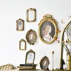 Vintage resina estética fotografías fotográficas royal tribunal estilo estampado en relieve adornos casero
