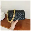 JIANG Soft Pu Leather Chain Shoulder Bag Brand Design Casual Women Purses and Handbag Green Clutch Tote Bags for Women High Quality