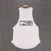 Muscleguys Brand Bodybuilding Sleeveless Shirt Mens Gyms Tank Top Low Cut Vest Sexy Muscle Fitness Stringer sportwear Undershirt 220331