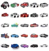 Singolo 1 PZ Cool sports car PVC croc shoes charms divertente cartone animato Accessori per zoccoli scarpa Decorazioni uomo regali per bambini