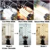 LED MUIFAコーンバルブ12W LED CANDELABRA BULB同等の装飾ベースE14 E26 E27 B22コーン3-カラー - 調光型LEDシャンデリアランプクレスチ