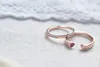 Nieuwe Populaire 925 Sterling Zilveren Ring Rose Gold Charm Ring Mevrouw Pandora's Sieraden Mode Accessoires Gift