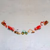 Party Decoration Excavator Banner Banner Seven Car Truck Garland Paper BannerParty