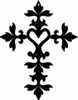 Христианский кросс -сердечный металлический знак стены | Христианство вера религиозное знак стены