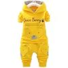 Spring Autumn baby girl clothes suit Sport 2 piece set boy 6 Months 4 Years Old 220620