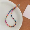 Vrouwen sieraden kleurrijke kralen choker ketting trend zoete temperament ketting voor meisjesdame geschenken