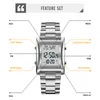 SKMEI Digital Watch For Man Luxury Fashion Full Steel Electronic Watches Chrono Countdown Men's Wristwatch Masculino 220524
