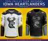 VipCeoC202 2022 Iowa Heartlanders Drittes ECHL Eishockey-Trikot, individuell, mit beliebiger Nummer und Namen, für Herren, Damen, Jugend, komplett genäht