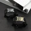 Цепочка звена черная тай джи -йя Ян Широкие кожаные браслеты для женщин Мужчины панк -браслеты дизайнерские ювелирные изделия Оптовые подарки LARS22