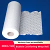 Bubble Cushioning Wrap Roll Bubble Wrap Roll Air Dunnage Bag Fragile Stickers Packing Supplies for Heavy-Duty Moving Shipping 300m/roll