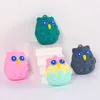 Fidget Toys 5style Owl Bubble Music Sports Push It Bubble Sensory Autism Special Needs Stress Reliever Squeeze Dekompressionsspielzeug für Kinder