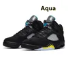 5 Aqua 5s University Blauwe Basketbalschoenen Concord Fird Rood Heren Zwart Metallic Racer Raging Bull We the Bests What The Top With Box 2023 Green Bean Michigan Oreo