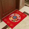 Carpets Non-slip Floor Mat Chinese Year Carpet Cartoon Tiger Doormat For Bedroom Bathroom Decor Red Hallway Entrance Rugs Tapis K2z5Carpets