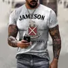 T-shirt da uomo T-shirt da uomo estiva Stampa 3D Ancora Camicia a maniche corte Jesus Cross Sport Traspirante Taglia grande 110-6XLUomo