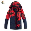 Autunno Inverno Capispalla Giacca a vento per bambini Giacca per bambini con cappuccio per ragazzi Cappotto Ragazze Cappotto impermeabile Cappuccio staccabile LJ201128