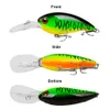 Alta qualidade 10pcs/lote 14 cores Crankbait de plástico Lure 10cm/14g Impressão artificial isca dura 6# 2 Tackle K1622