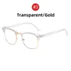 Sunglasses Classic Semi Rimless Anti Blue Light Blocking Glasses Men Square Ray Filter Eyeglasses Frames Computer Women GogglesSunglasses