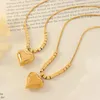Pendant Necklaces Heart Small Square Neck Chain Simple Necklace Gift For Women Gothic Accessories 2022 Fashion Stainless Steel JewelryPendan