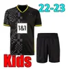 Soccer Jersey 22 23 Borussia Haaland Kamara Haller 2022 2023 Hem Away Ootball Shirt Reus Bellingham Hummels Reyna Brandt Men Kid Kit Maillot de Foot