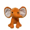 Éléphant en peluche décoration chambre de bébé poupée en peluche dormir 25 cm kawaii animal cadeau pour enfants jouets