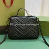 High quality designer woman bag handbag purse genuine leather original box shoulder bags ladies fashion wholesale discount