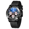 Watch Master F1 Design Men's Sports Style Automatyczny ruch złoty stal ze stali nierdzewnej Zielona tarcza Składanie