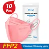 Fashion face protective masks fish-shaped willow leaf-shaped breathable 3D fit double melt-blown dust-proof adult mask